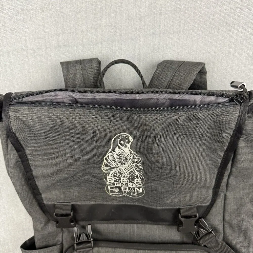 OGIO Backpack Def Con 24 Logo Messenger Bag Canvas Gray Laptop Bag Travel